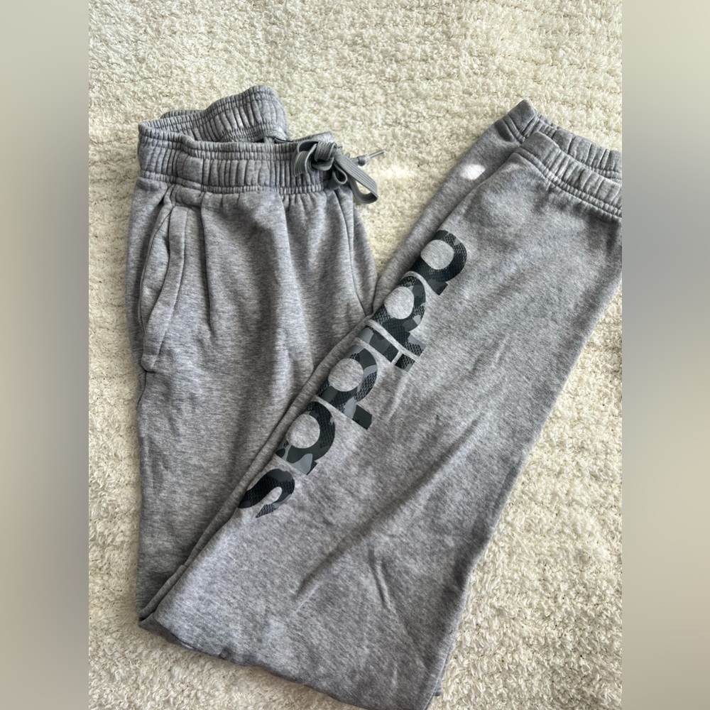 Gray Adidas Joggers Size Small